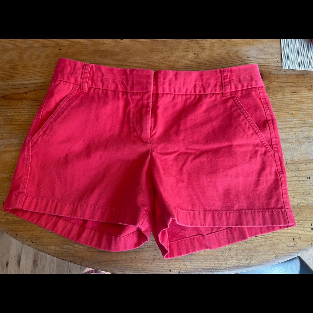 J. Crew chino shorts, W’s size 6